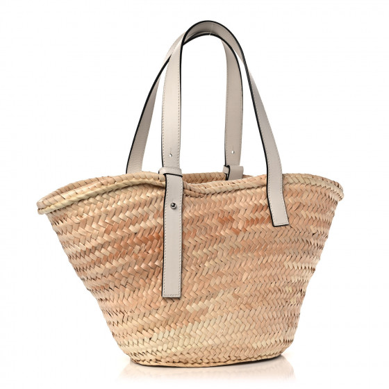 【関税送料込】Loewe White And Natural Basket Bag LOEWE Basket bag white small | eBay