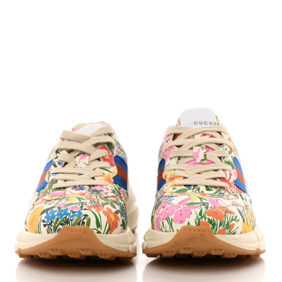 GUCCI X KEN SCOTT Calfskin Floral Infinity Womens Rhyton