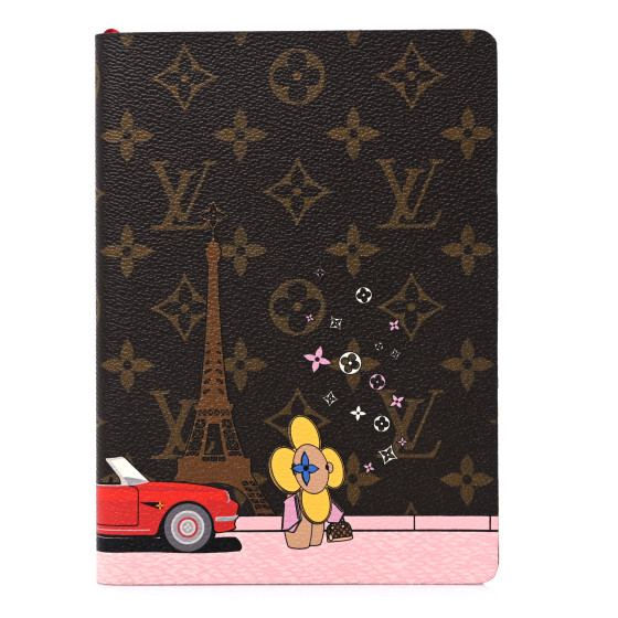 LOUIS VUITTON Monogram 2019 Christmas Animation Paris Notebook MM ...
