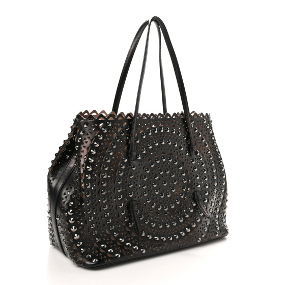 ALAIA スカト Alaïa | Mina 20 vienne vague cendre tote bag | Savannahs