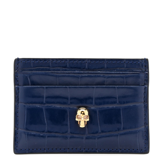 カードケース・名刺入れ Alexander Mcqueen Card Holder Skull Women's Skull Card Holder in Red | Alexander McQueen US
