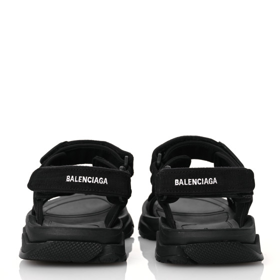 サンダル BALENCIAGA BLACK NYLON SANDALS Balenciaga Sandals Black Mens Balenciaga