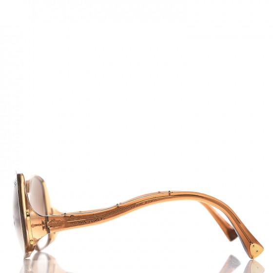 LOUIS VUITTON Gina Sunglasses Z0052W Light Glitter Honey