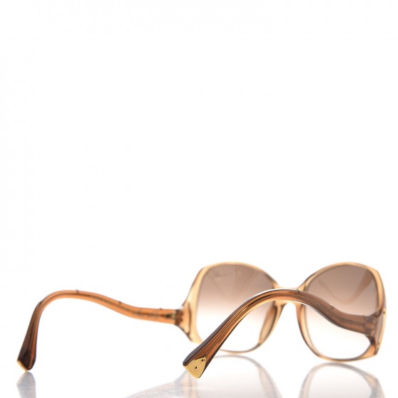 LOUIS VUITTON Gina Sunglasses Z0052W Light Glitter Honey
