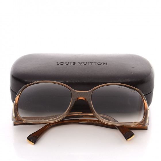LOUIS VUITTON Gina Sunglasses Z0052W Light Glitter Honey