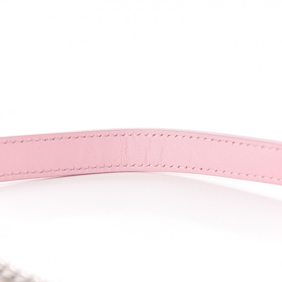 CHRISTIAN DIOR Lambskin Mini Lady Dior Chain Shoulder Strap