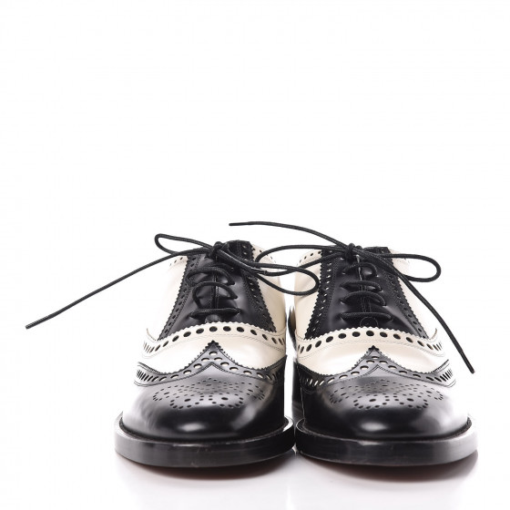 Dior｜OXFORD SHOES (KCP867LCS 49K) Dior Timeless Oxford Shoe Gray and Black Calfskin with Dior
