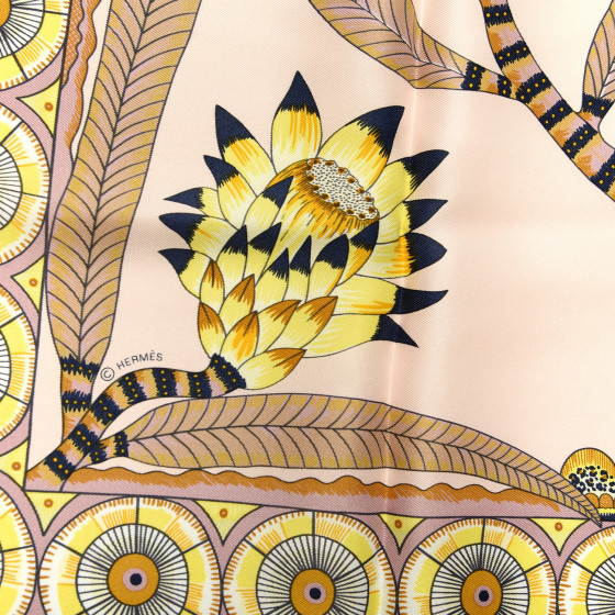 a*n様 Hermes The Savana Dance シルク カレ70 エル Hermes The Savana Dance 70cm Orange Silk Scarf – I MISS YOU