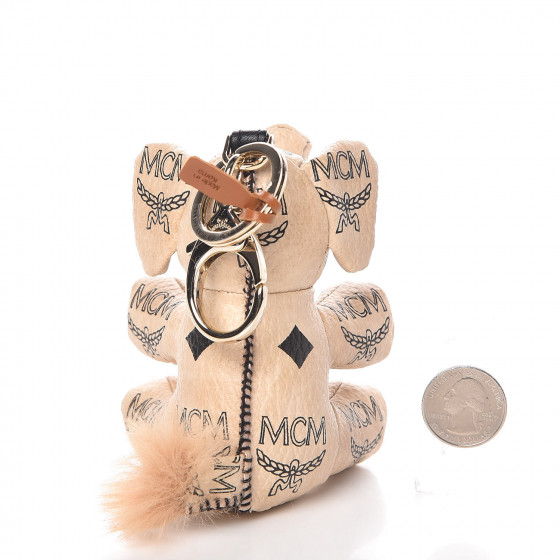 [MCM]★韓国大人気★ VISETOS ORIGINAL Keyring One Size Key Ring in Visetos Original Cognac | MCM ®US