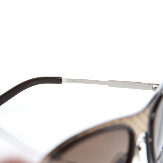 LOUIS VUITTON Damier Ebene Impulsion Sunglasses Z0424U