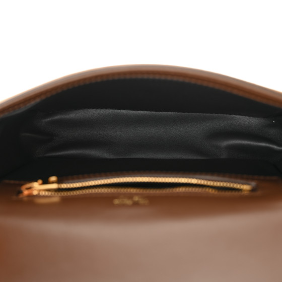 TOM FORD Suede Small Wallis Flap Bag Whisky 1638626