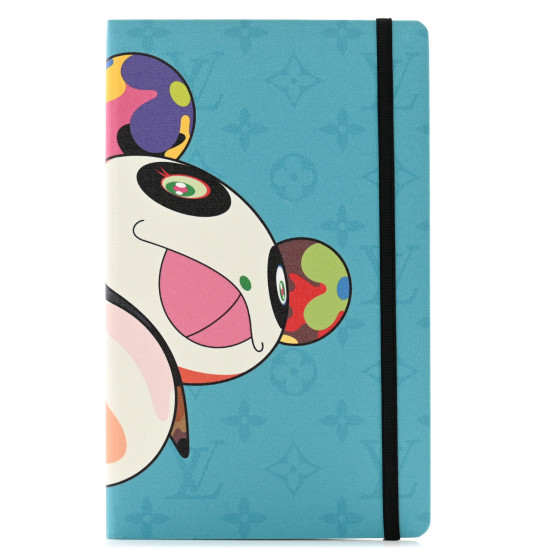 LOUIS VUITTON LV x TM Jane Superflat Notebook MM Turquoise