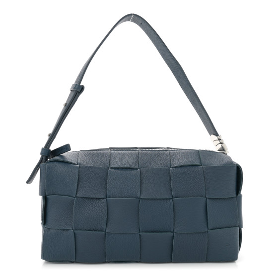 BOTTEGA VENETA Grained Calfskin Maxi Intrecciato Brick