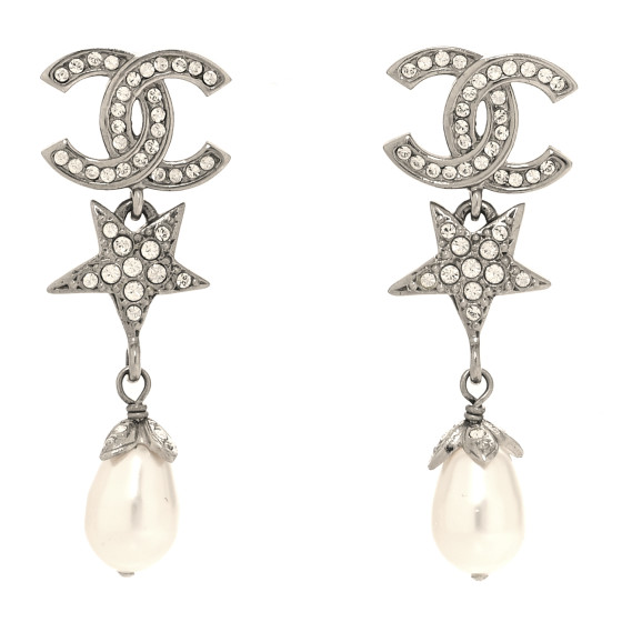 【新作☆24Cruise】CHANEL スター 星 クリスタル ブローチ Chanel Crystal CC Stars Brooch