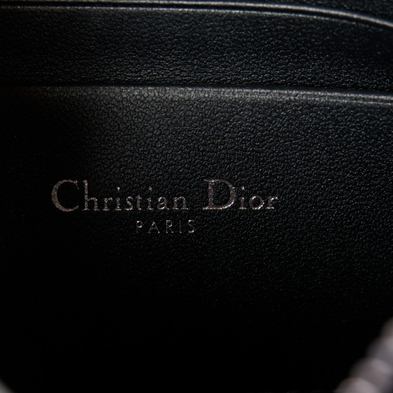 Christian Dior ブラックレザー バッグ Christian Dior ブラックレザーショルダーバッグ 28センチサイズ