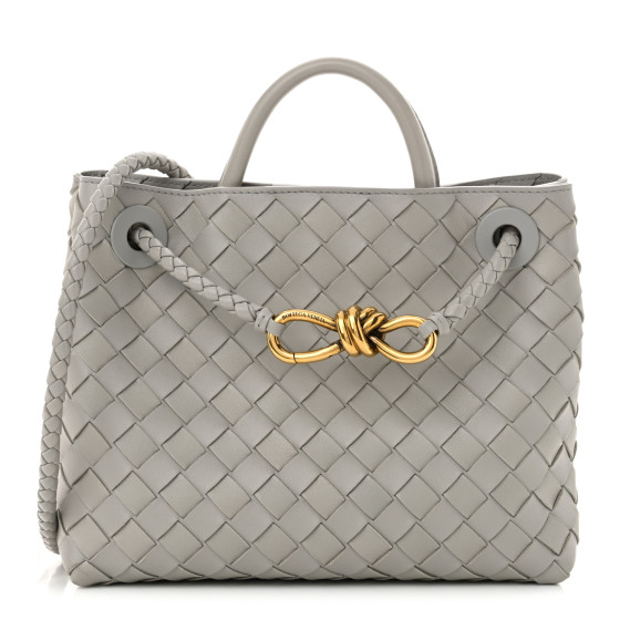 BOTTEGA VENETA Nappa Intrecciato Small Andiamo Shoulder Bag