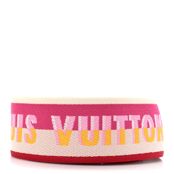 Louis Vuitton ピンク ベルト LOUIS VUITTON Jacquard Speedy Bandouliere 20 Shoulder Strap