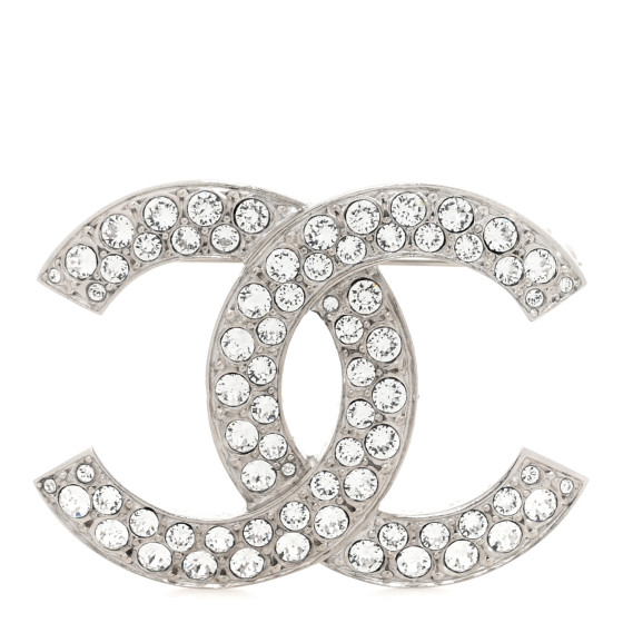 manonnlarry／CHANELブローチ CHANEL Crystal Palais Garnier CC Brooch Silver 1680417