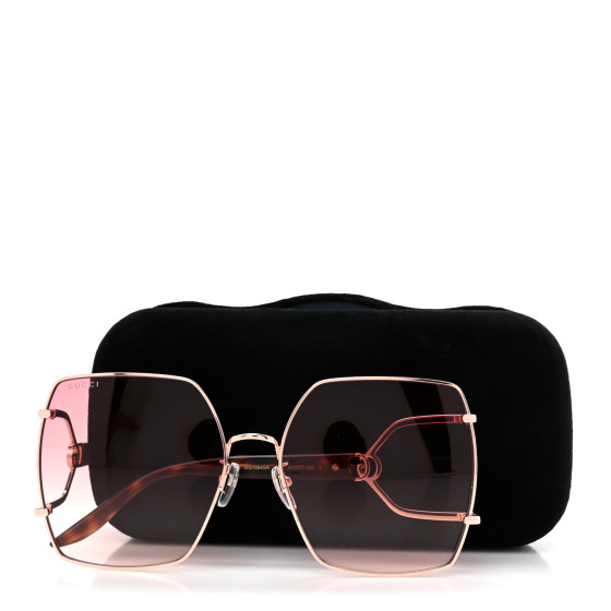 小物 archive GUCCI square eyewear Gucci Archive Details 62MM Square Metal Sunglasses | Saks
