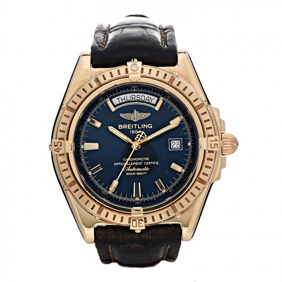 BREITLING 1884 イエロー/ブラック モデル Breitling 1884 Chronographe Watch 18K Yellow Gold & SS w