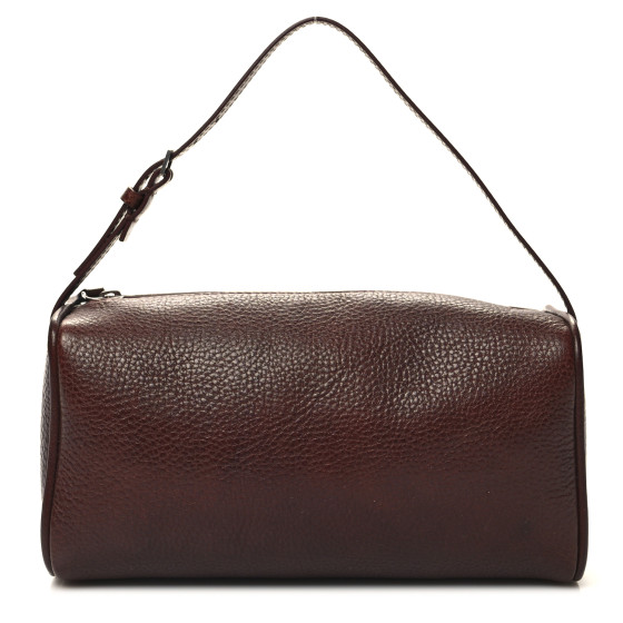 新色【The Row】90's Bag in Leather ★Burnt Wood色♪ THE ROW Grained Calfskin 90's Bag Burnt Wood 1494929