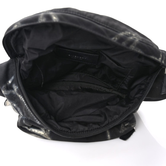 GIVENCHY X CHITO Nylon Graffiti Effect Essential U 4G Belt