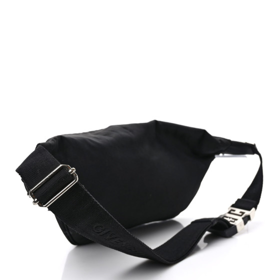 新品未使用 GIVENCHY 4G Light Flat Belt Bag 黒 GIVENCHY X CHITO Nylon Graffiti Effect Essential U 4G Belt