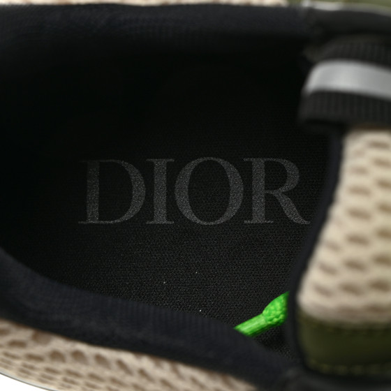 [ディオール]SA級★M0500ORHM_M918 CHRISTIAN DIOR Technical Mesh Calfskin Mens B22 Sneakers 46
