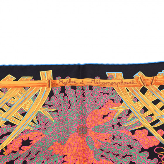 HERMES Silk Mythes et Metamorphoses Scarf 90 751206