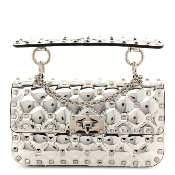 ハンドバッグ Valentino Garavani Small Rockstud Spike Handbag 15692693_45163438_600.jpg