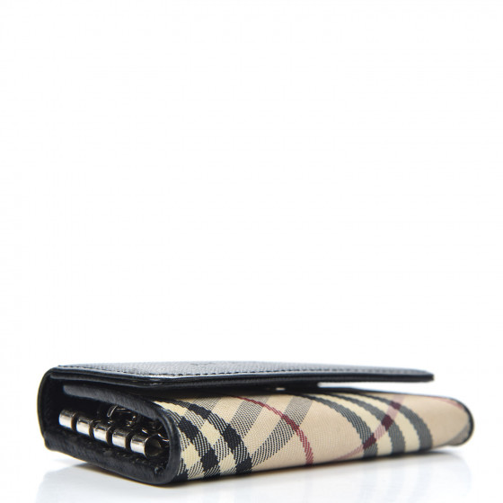 【新品未使用】Burberry Coin case Nova Check Burberry Coin Case Black Nova Check Men's From Japan i6979