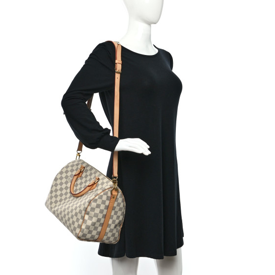 LOUIS VUITTON Damier Azur Speedy Bandouliere 30 1628954