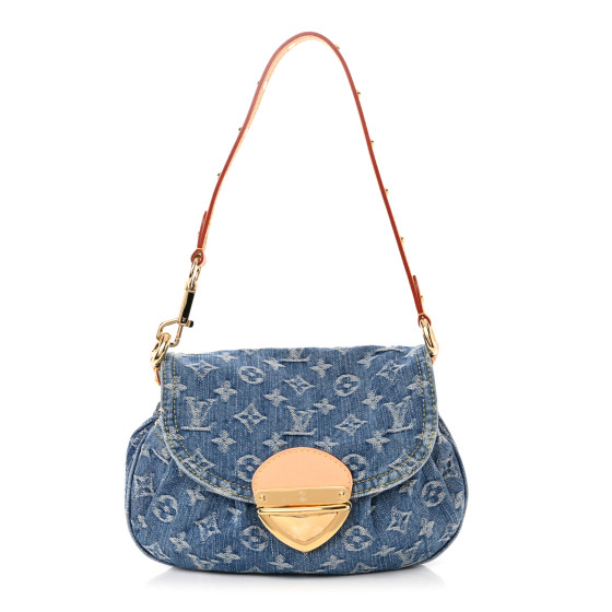 【上品】Louis Vuitton モノグラム ショルダーバッグ Sunset LOUIS VUITTON Monogram Denim Sunset Blue 1392192 | FASHIONPHILE