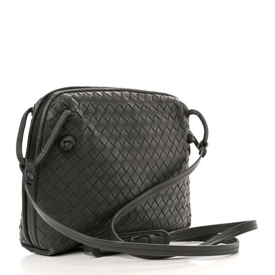 バッグ・カバンその他 BOTTEGA VENETA Intrecciato Nodini Cross Bag Light Gray 24535 Bottega Veneta Intrecciato Nodini Bag Crossbody Shoulder