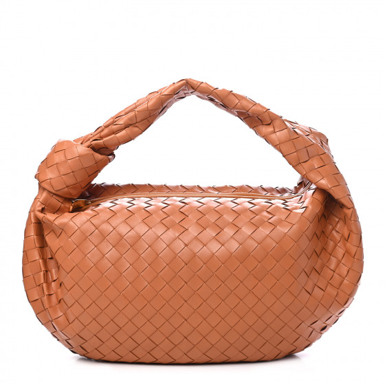 ショルダーバッグ・ポシェット Bottega Veneta Small Jodie Shoulder Bag In Intrecciato Nappa BOTTEGA VENETA Nappa Intrecciato Small Jodie Clay 847057