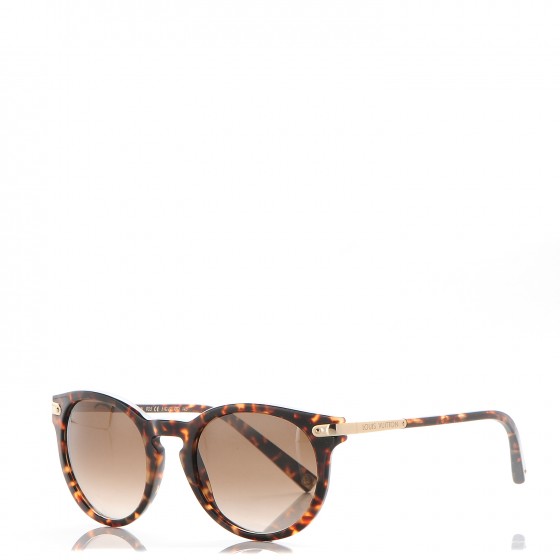 LOUIS VUITTON Rosemary Round Sunglasses Z0731W Tortoise