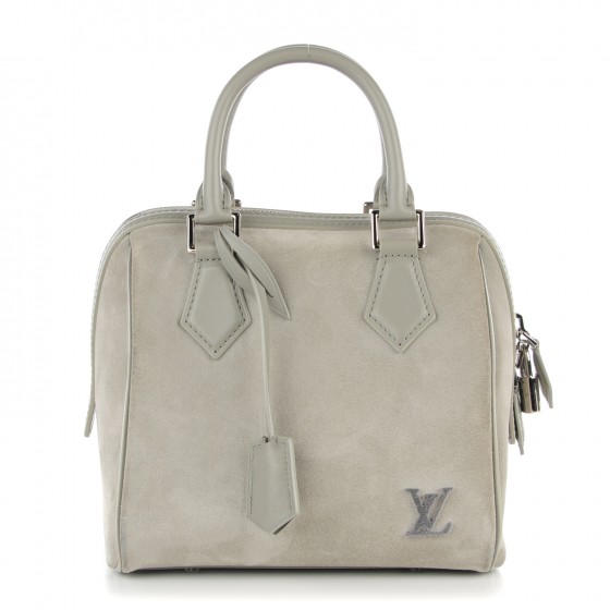 LOUIS VUITTON - ルイ ヴィトン LOUIS VUITTON シルバー パドロック #307 LOUIS VUITTON Suede Cubic Illusion Speedy Cube PM Grey