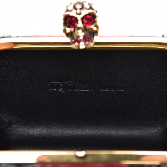 アクセサリー MacAdason NEW $520 ALEXANDER MCQUEEN Silver Tone Brass SPIDER SKULL