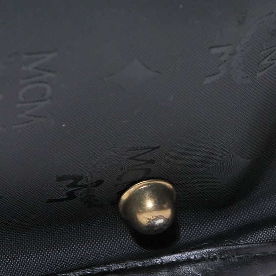 McM様 MCM Monogram Coated Canvas Garment Bag Black 291379