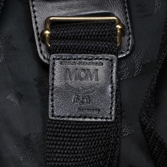 McM様 MCM Monogram Coated Canvas Garment Bag Black 291379