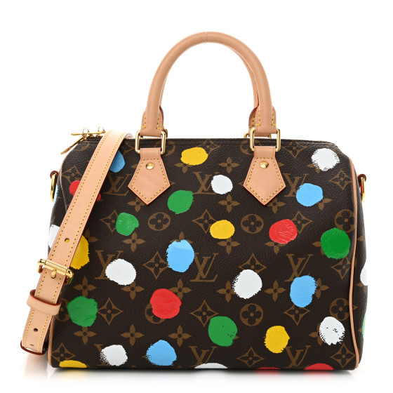 LOUIS VUITTON LV X YK Monogram Speedy Bandouliere 25