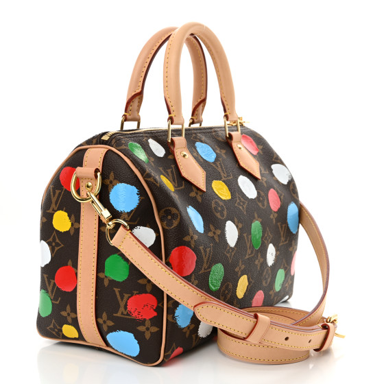 LOUIS VUITTON LV X YK Monogram Speedy Bandouliere 25
