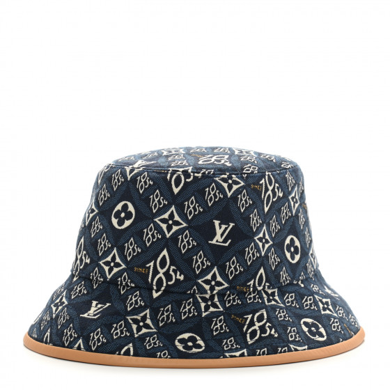 ルイヴィトン ジャガードバケットハット　MP2829 since 1854 LOUIS VUITTON Jacquard Since 1854 Bucket Hat S Blue 894049