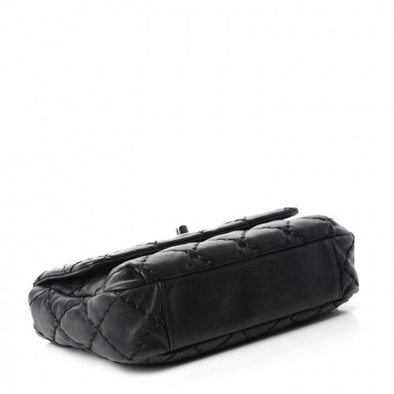 ♡CHANEL♡様 ヌビバッグ CHANEL Calfskin Ultimate Stitch Flap Bag Black 740588