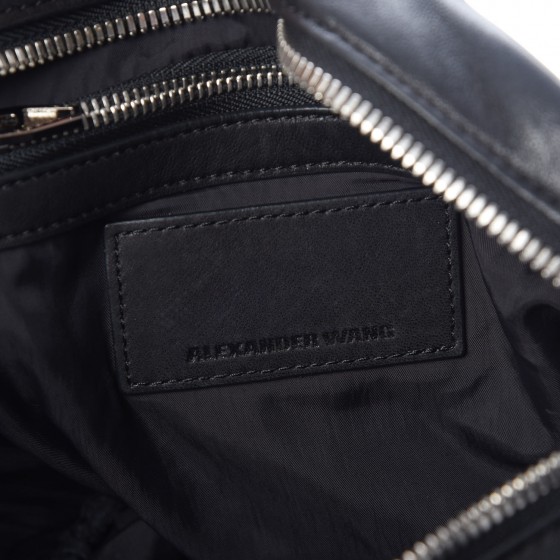 ALEXANDER WANG Washed Lambskin Brenda Chain Shoulder Bag