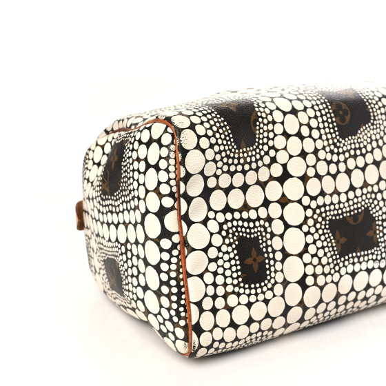 割引発見 LOUIS VUITTON Monogram Kusama Town Speedy 30 White 1329584 時計