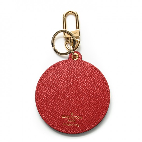 LOUIS VUITTON World Tour Flamingo Bag Charm Key Holder
