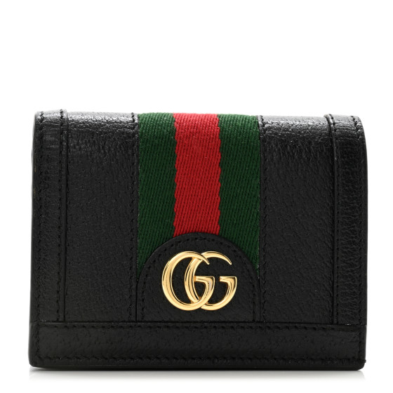 累積売上総額第１位【GUCCI★グッチ】OPHIDIA GG CARD CASE Card set with Double G in beige and ebony GG Supreme | GUCCI® US