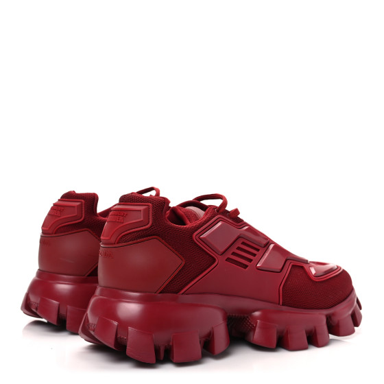 PRADA Rubber Knit Fabric Mens Cloudbust Thunder Sneakers