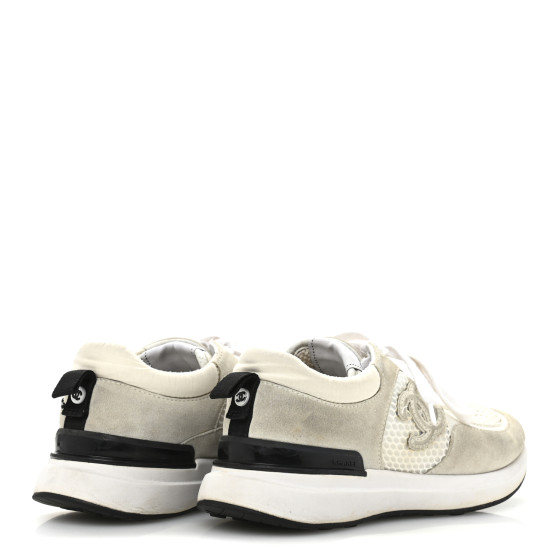 靴 CHANEL 36,5 CHANEL | Shoes | New Chanel Calfskin White Leather Sneakers